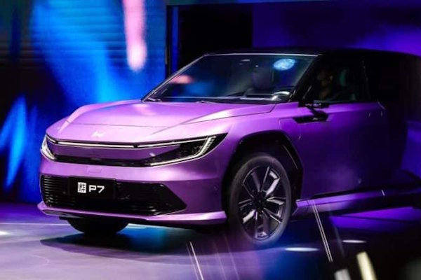 Honda представила електричний кросовер P7 із запасом ходу 650 км