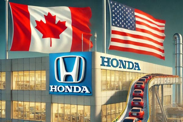 Honda перенесе виробництво з Канади та Мексики до США через нові мита